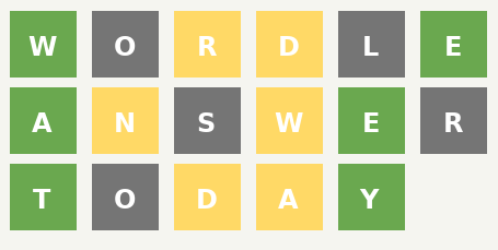 Today's Wordle #1338 Solution - February 16, 2025 - Wordle Hint Today